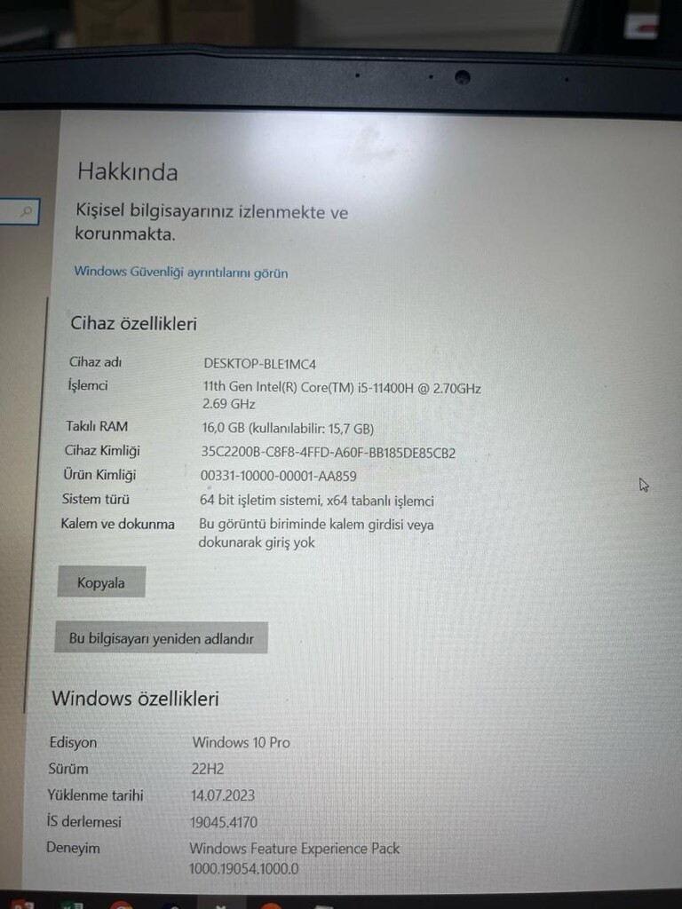 Yanında Hediyeli MSI Laptop - 5