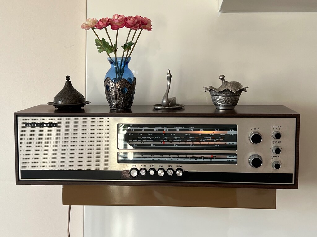 TELEFÜNKEN MASA RADYÖSÜ. MADEİN GERMANİ - 4