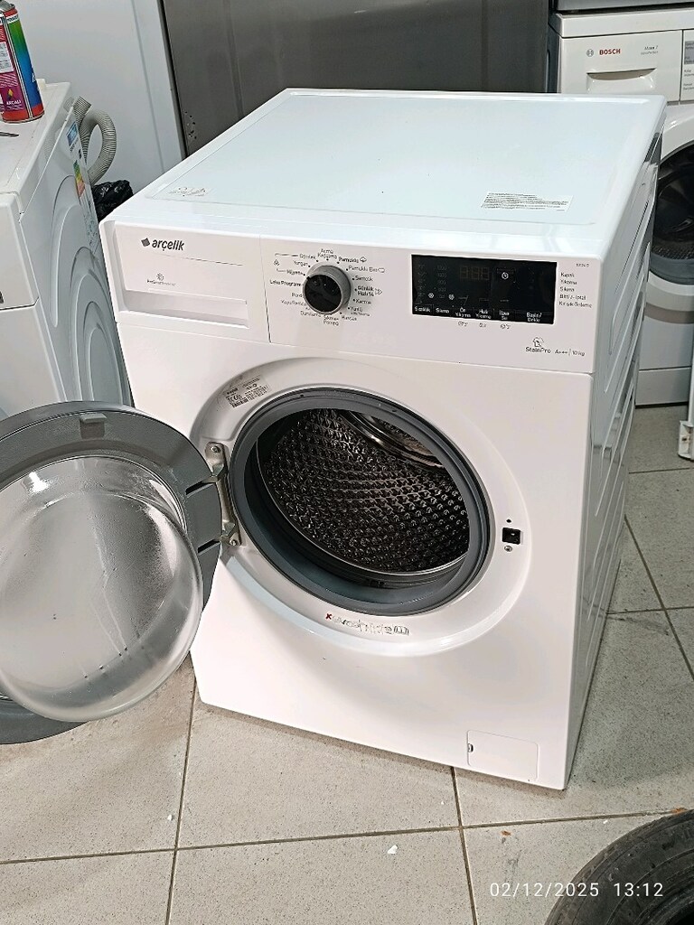 10 kg Arçelik az kullanılmış temiz çamaşır Makinesi - 2