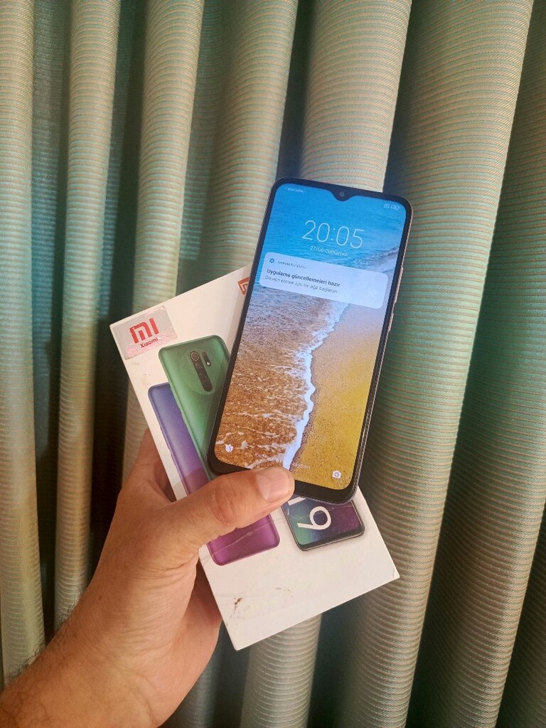 Xiaomi Redmi 9 64 GB hafıza 4+1 Ram çift hatlı temiz telefon - 2