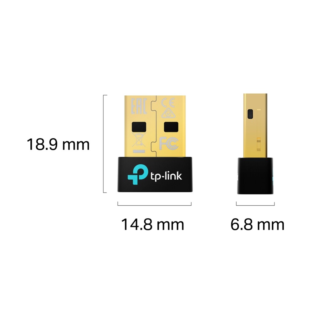TP-Link USB Bluetooth 6.0 Nano Kablosuz Alıcı BT v6.0 PC Dongle - 5