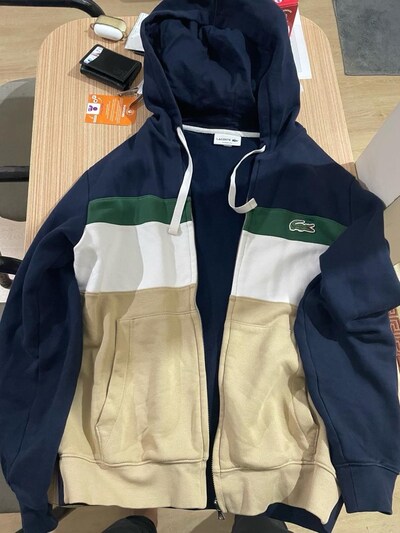 Orijinal Lacoste 3'lü Set – Sweatshirt, Triko Kazak, Fermuarlı Kapüşon