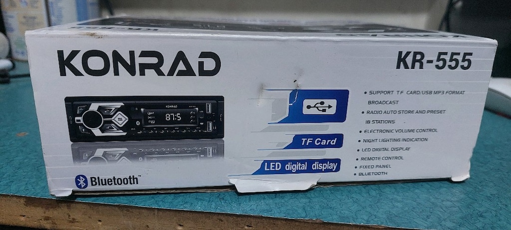 Oto radyo sıfır test için açıldı kutusundan sorunsuz çalışıyor. - 5