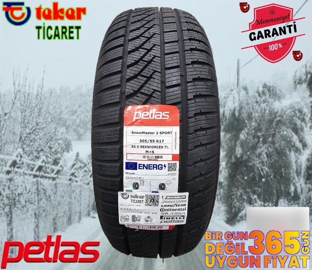 205 55 17 Petlas Snowmaster 2 Sport #kış & kar lastiği# Teker Ticaret