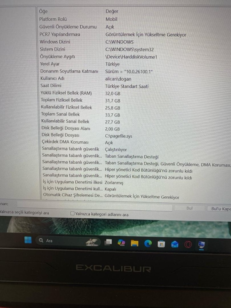 CASPER EXCALIBUR G870 i7-13620H 2TB - 5