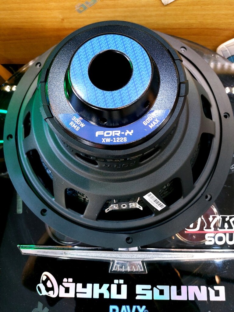 ÖYKÜ SOUND ŞOOK FİYAT FORX KARBON GÖBEK 30CM BAS 300RMS - 6