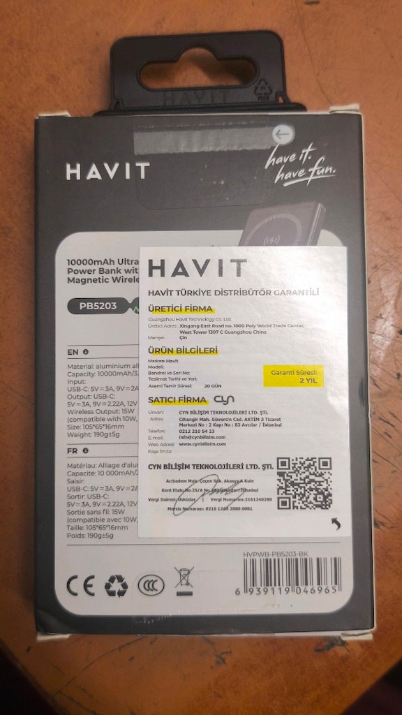 Havit MageSafe Powerbank - 2