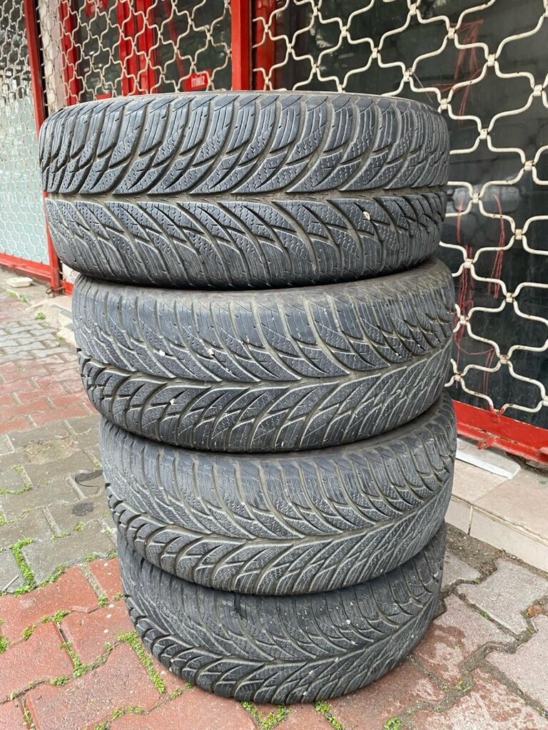 235/55/17 KIŞLIK LASTİK TAKIMI SIFIR GİBİ - 11
