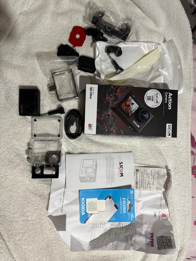 4K aksiyon kamerası titreşim modüllü SJ6ULTRA - 3