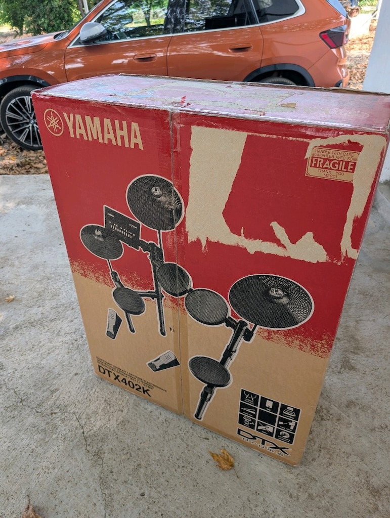 Sıfır Ayarında Kutulu Yamaha DTX402K Dijital Davul / Bateri - 8