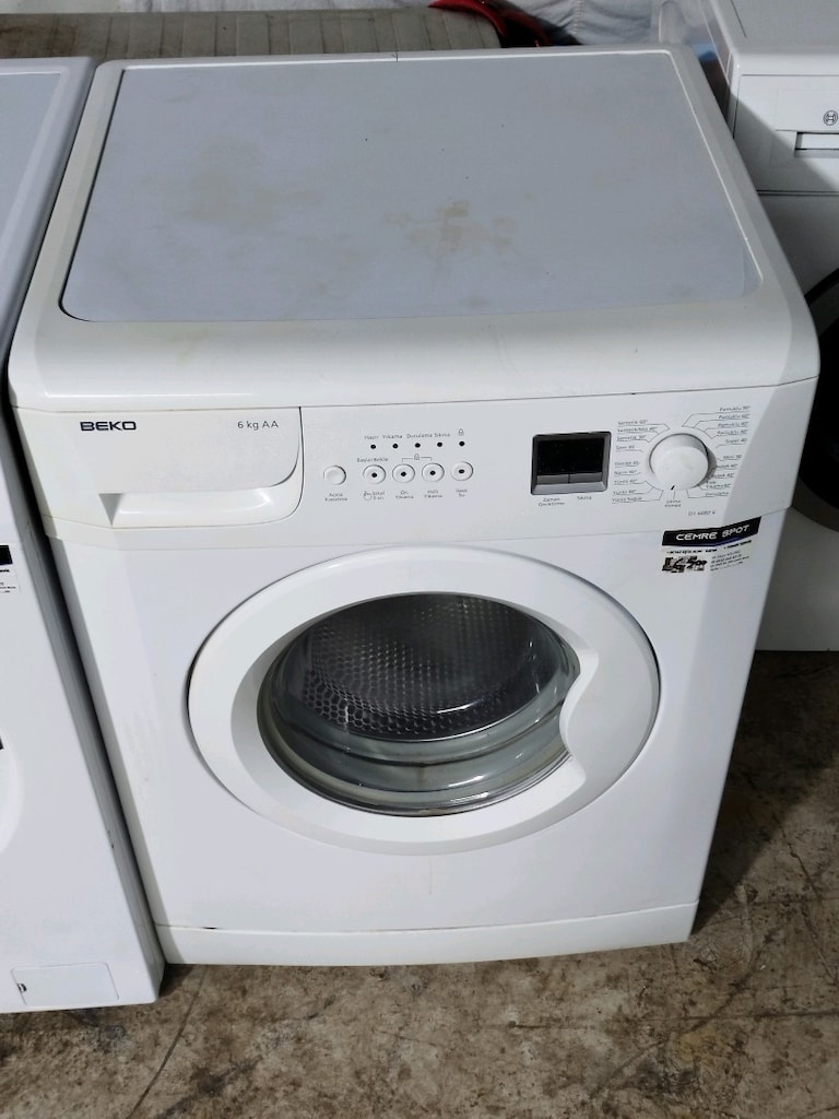 BEKO 6 KG ÇAMAŞIR MAKİNESİ İZMİR İÇİ 3 AY GARANTİMİZ VARDIR - 10