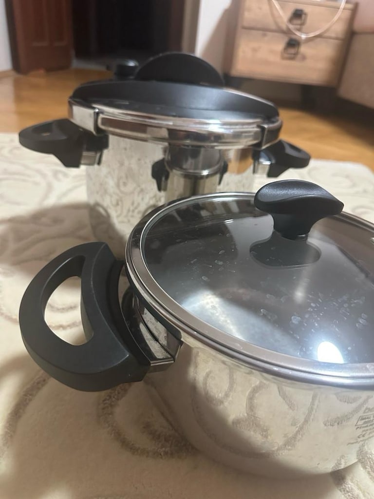 düdüklü tencere ikili seti 6l+4l - 7