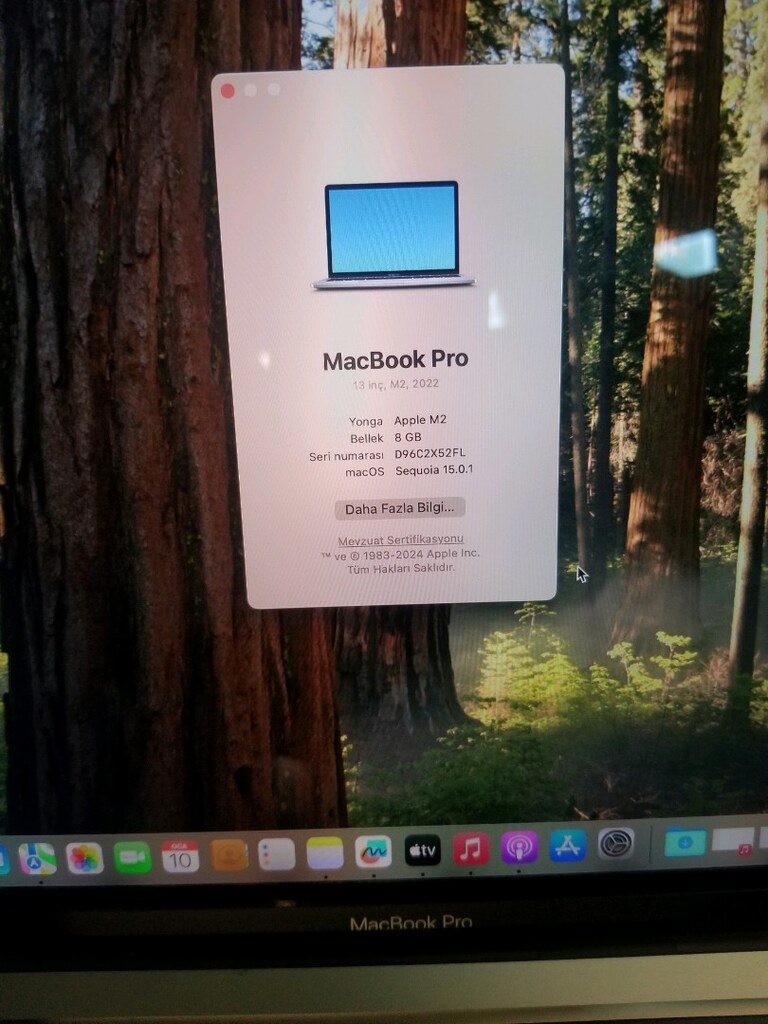 MacBook Pro A2338 M2 Cipli Retina ekran Küçük Sorunlu - 4