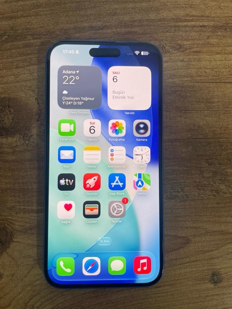 İPHONE 16 PLUS 128 GB PİL SAĞLIĞI 91 YD - 8