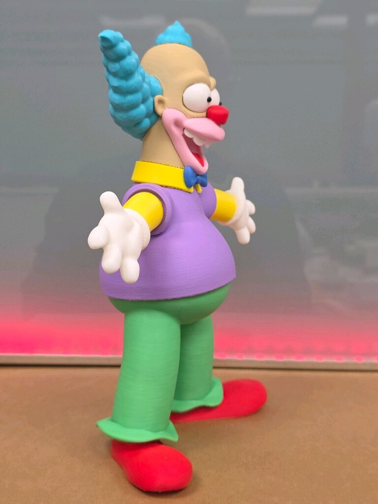 KRUSTY THE CLOWN 10 CM - 3