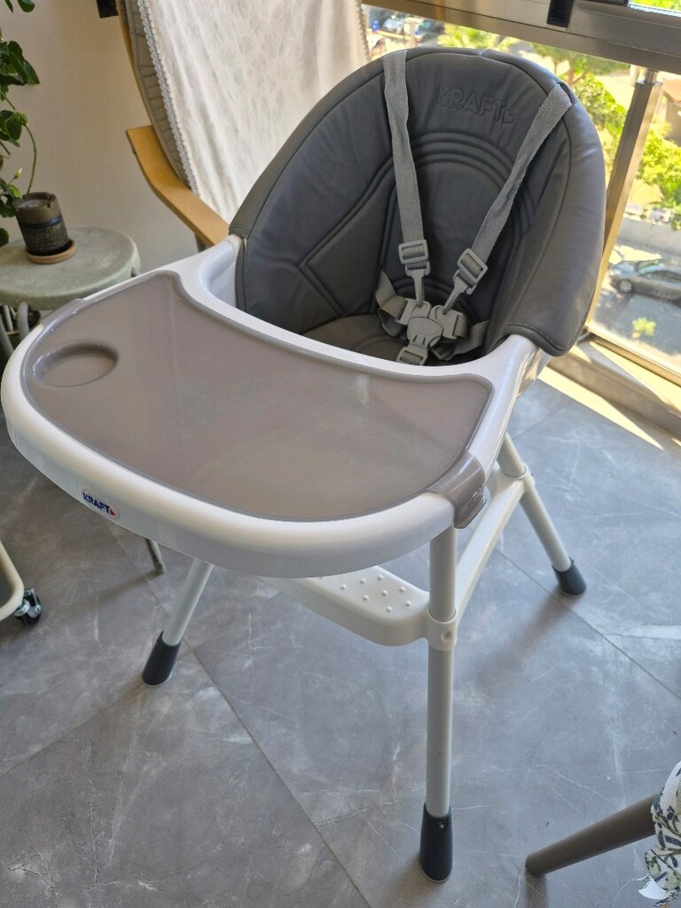 Kraft Tapas mama sandalyesi, gri, yeni gibi - 2