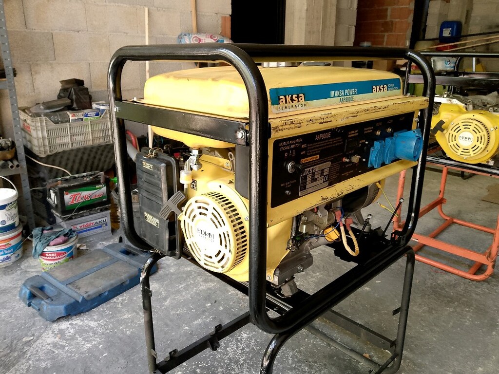 2.el, Aksa marka, orjinal 8 kva jeneratör - 2