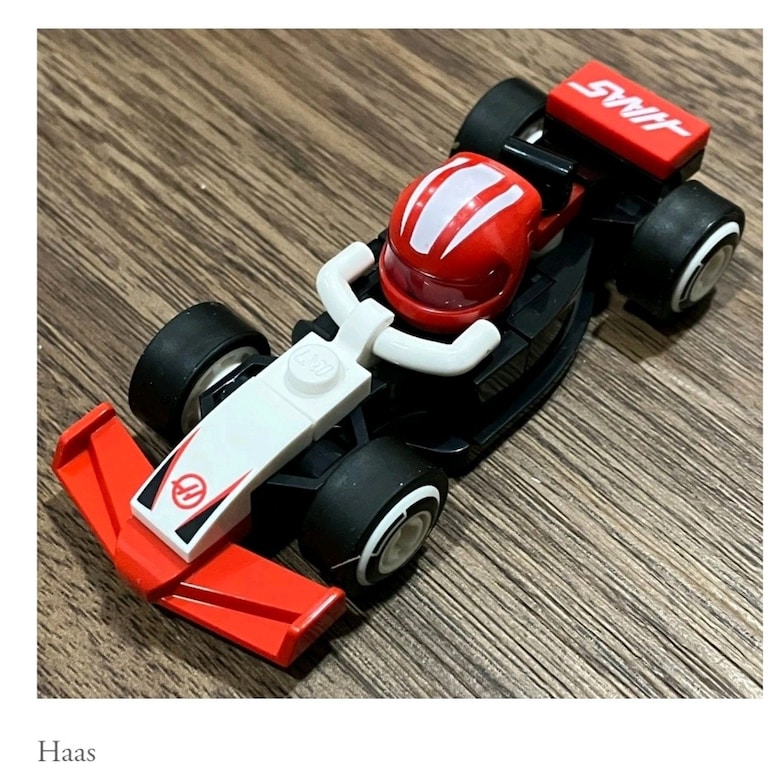 LEGO 71049 Minifigures formula F1 Race Cars NO:10 HAAS yarış arabası - 2