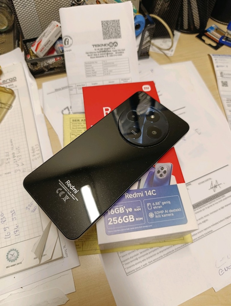 redmi 14C,256GB.orjinal faturalı.ilk sahibinden - 5