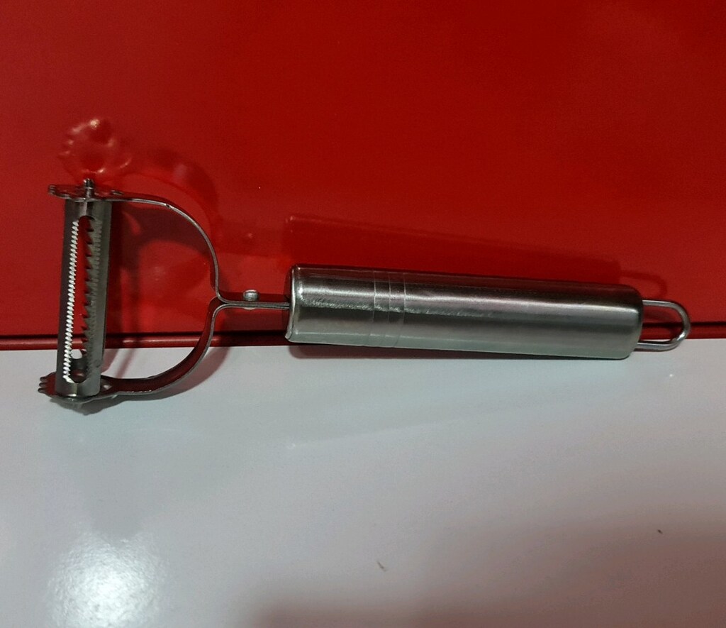 Paslanmaz Çelik Çok Fonksiyonlu sebze meyve soyucu. Yurt dışı ürünü. - 7