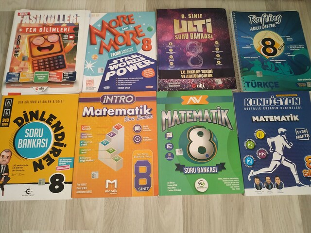 8.sınıf LGS kitapları