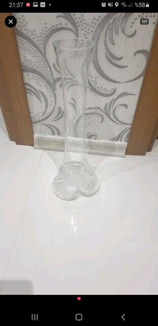Fil ayagı vazo sıfır