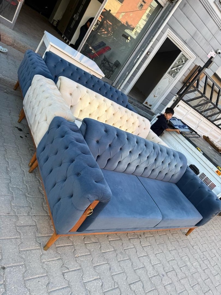koltuk takımı 3adet 3lü mekanizmalı eve teslim - 2