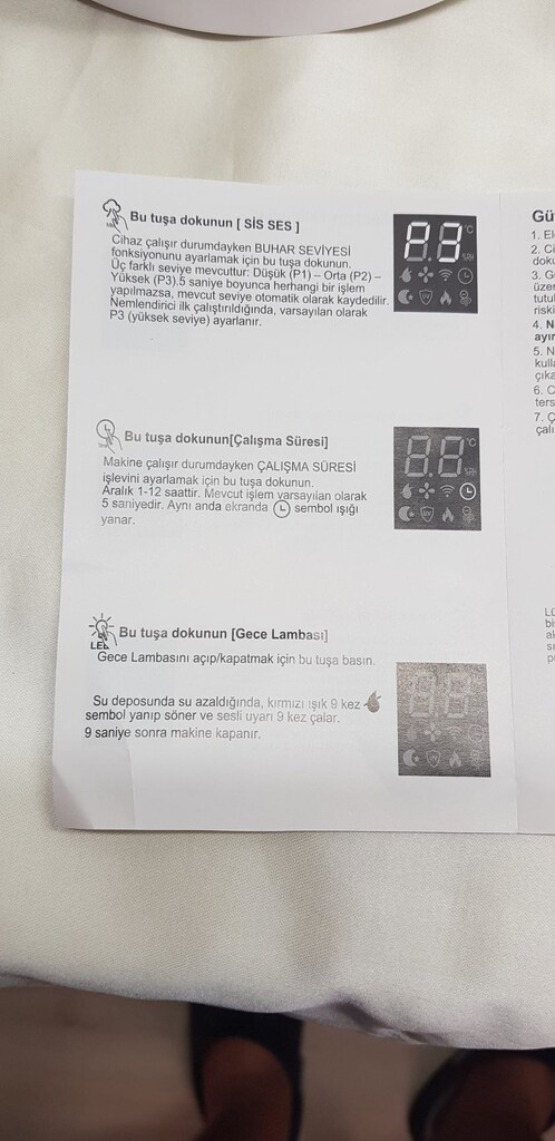 ULTRASONİK NEMLENDİRİCİ CİHAZ - 13