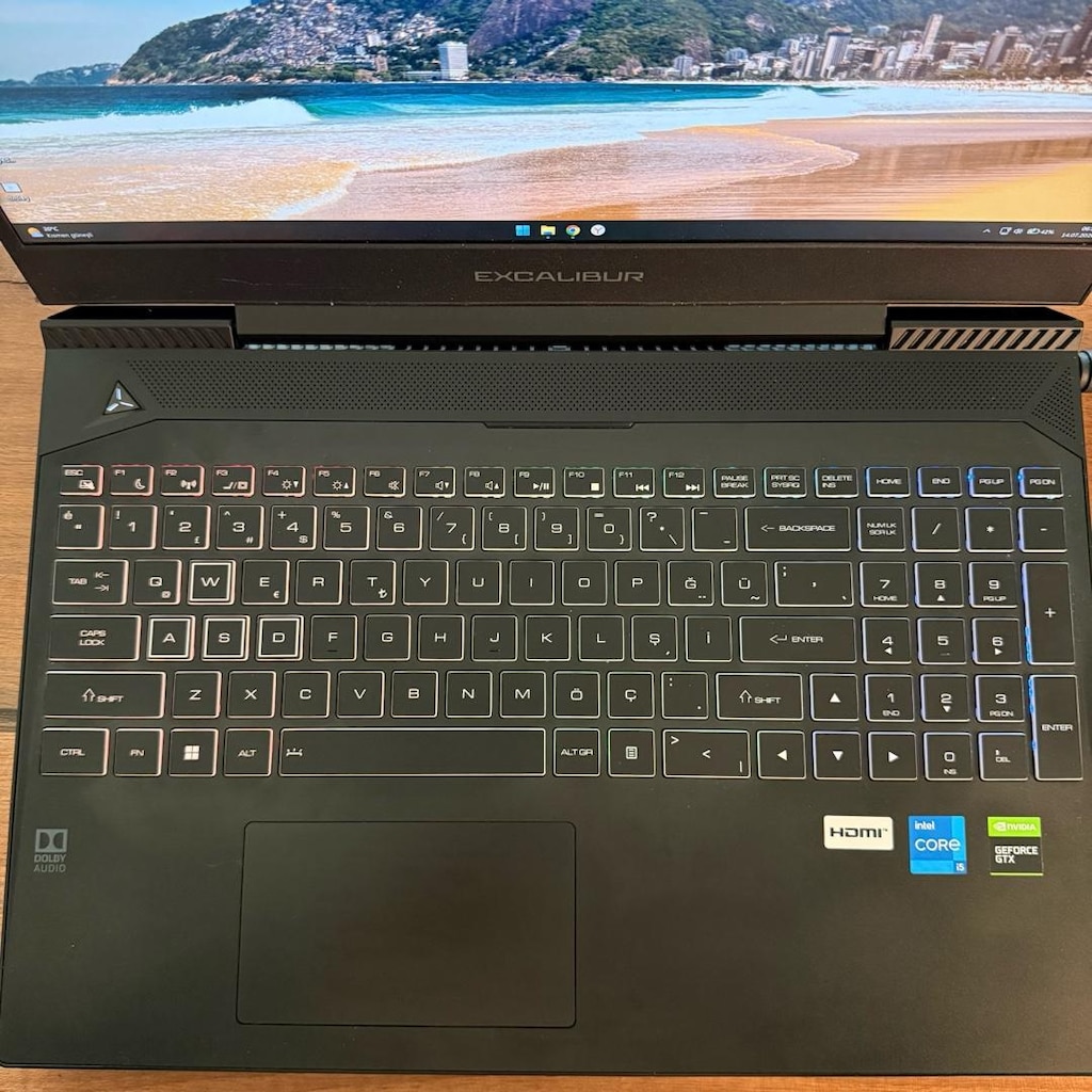 Casper Excalibur G770 i5-12450H GTX 1650 4GB 512GB SSD Gaming Laptop - 3
