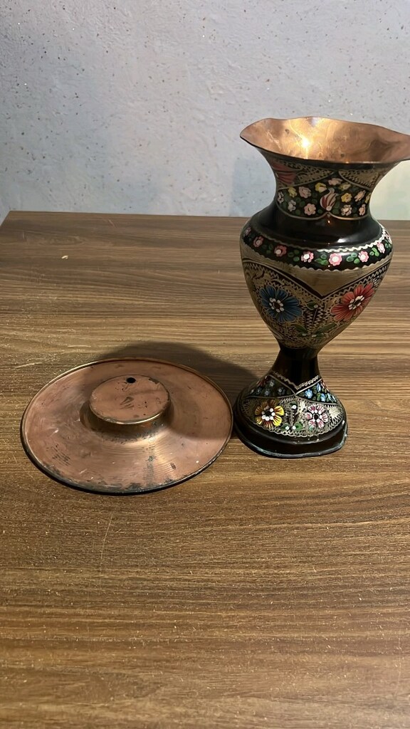 antika bakır vazo - 2