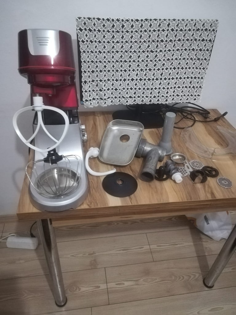 UYGUN FİYATA ROBX SR50 DÖKÜM HAMUR YOĞURMA - KIYMA ÇEKME - ÇIRPICI SET - 2
