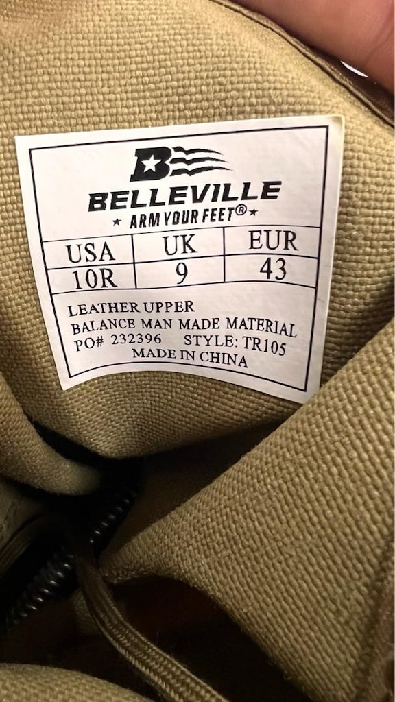 BELLEVILLE Marka Taktik Bot. - 9