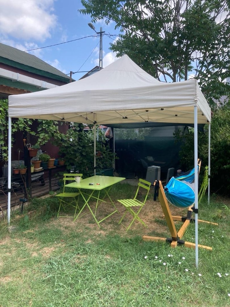 gazebo bej renk çadır şemsiye çardak - 2