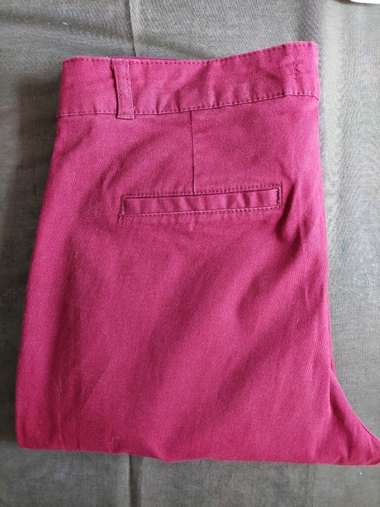 KOTON kadın bordo casual pantolon - 8