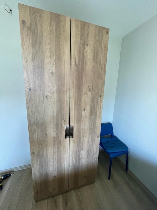 iki kapaklı elbise dolabı 80*220*55cm - 4