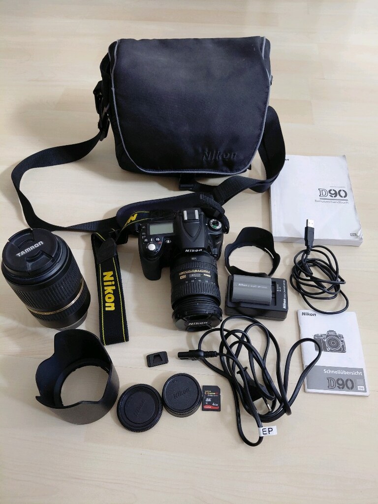 Sıfırdan Farksız (12 Bin Shutter) Nikon D90 + Çift Lensli Eksiksiz Pro - 11