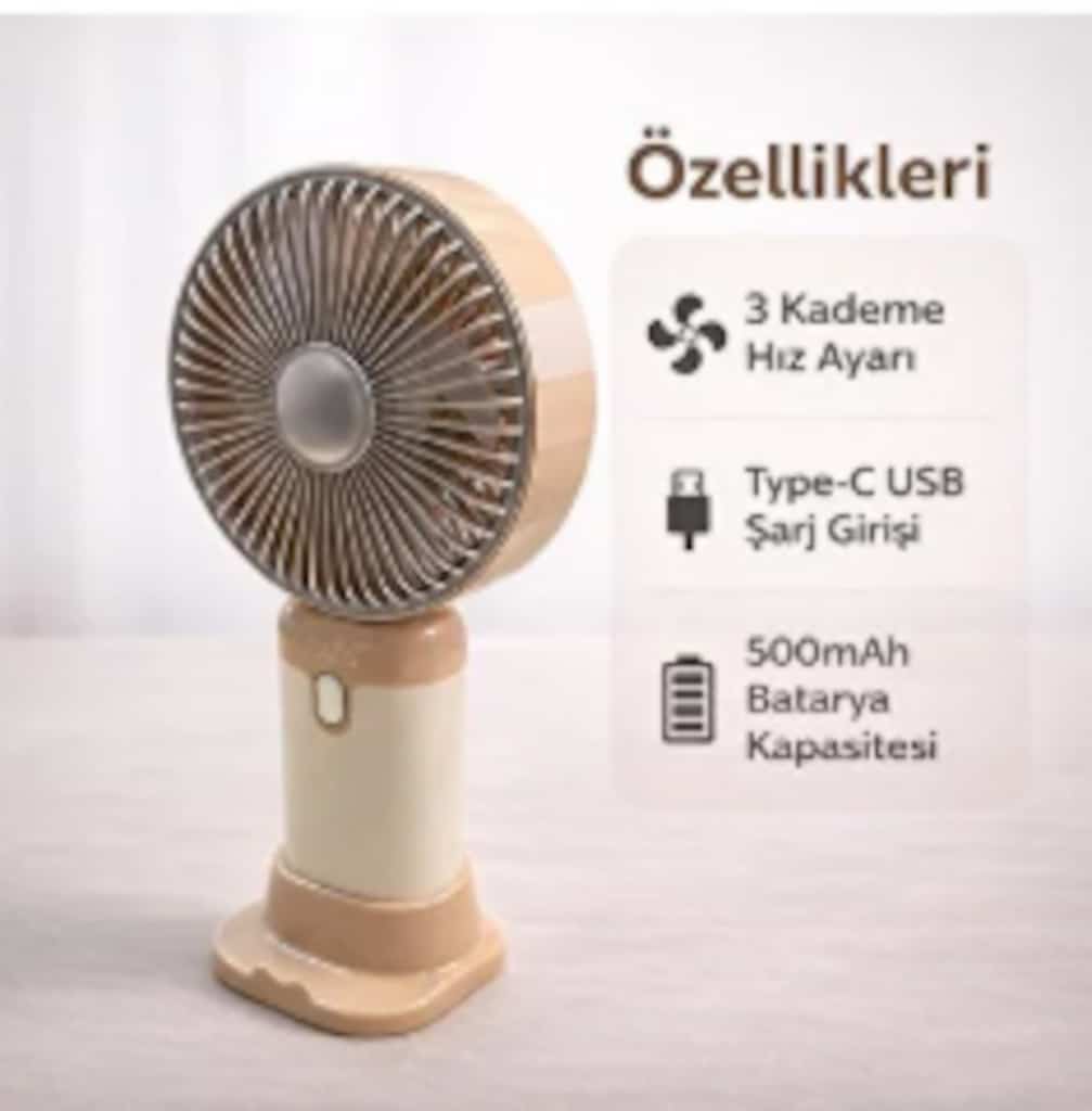 SERİNO EL VANTİLATÖRÜ/HAND FAN - 2