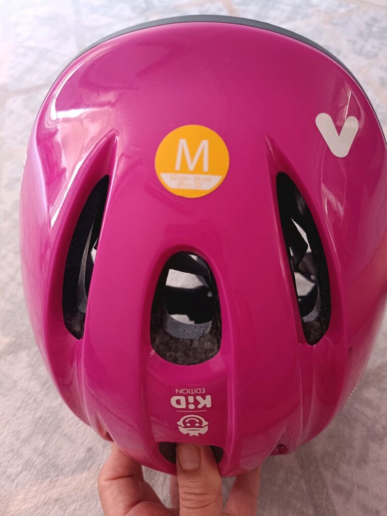 Decathlon çocuk kask M beden 52 -56 cm. - 2