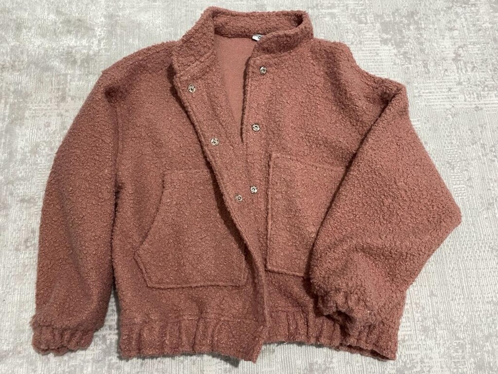 kadın peluş ceket