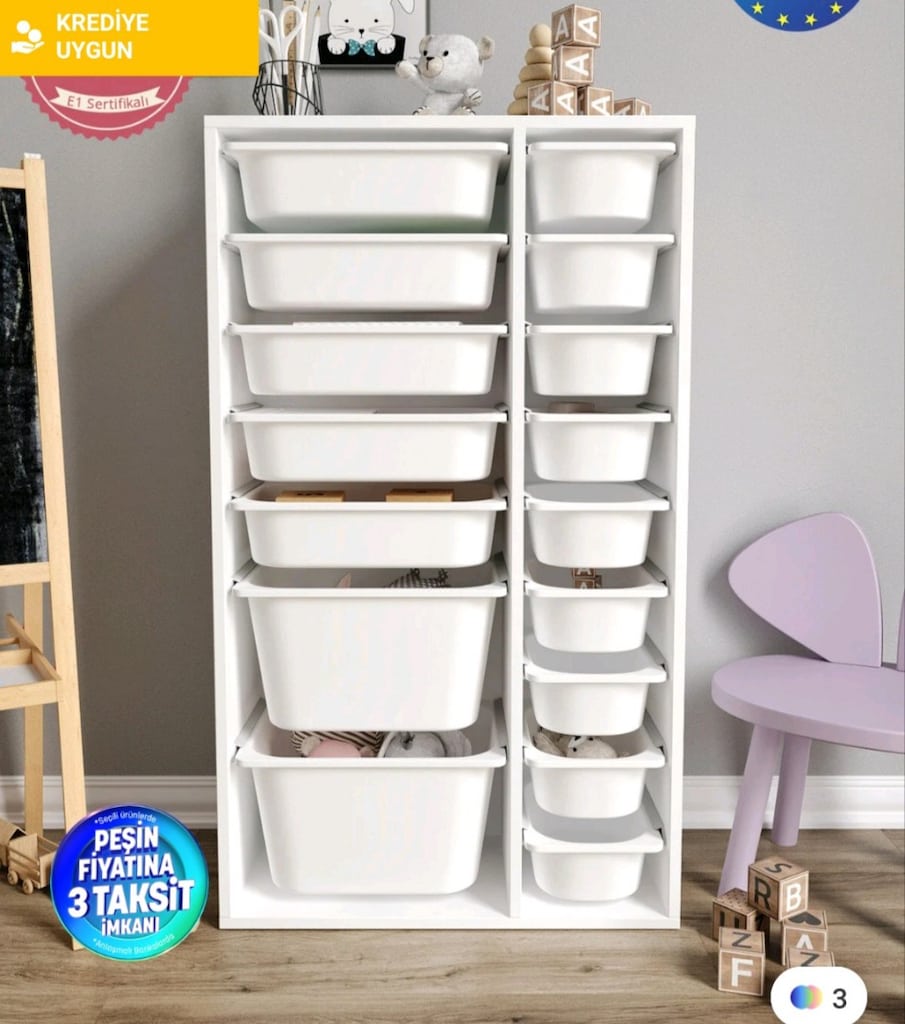 Oyuncak dolabı, dolap, raflı dolap, düzenleyici - 2
