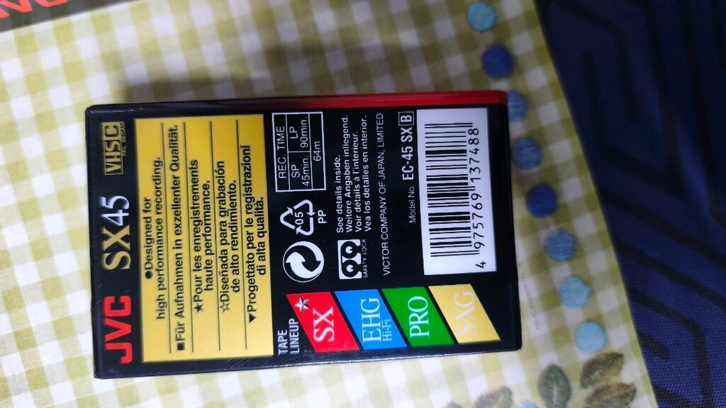 JVC SX 45 EC-45 SX VHS-C Kamera Kasedi - 5