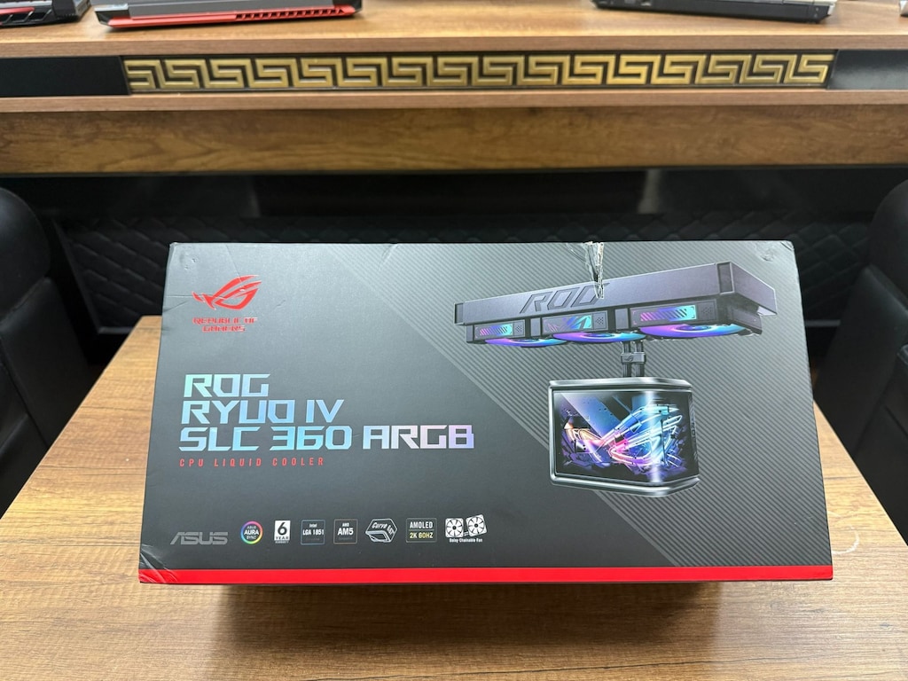 ASUS ROG RYUO IV SLC 360 ARGB 360mm Siyah İşlemci Sıvı Soğutucu - 2