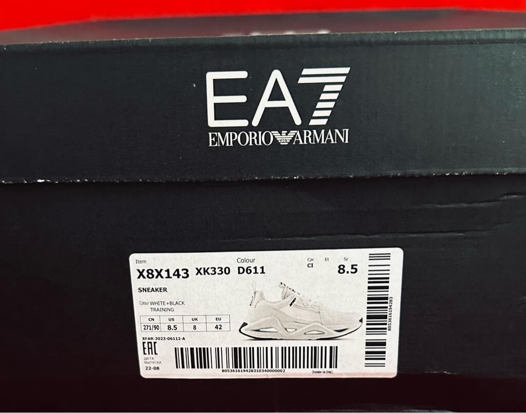 Emporio Armani EA7 Orjinal Sıfır Ayakkabı - 4