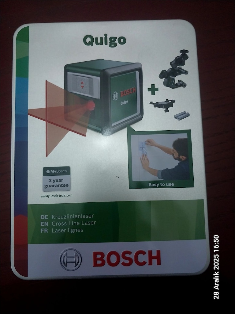 BOSCH QUİGO LAZER HİZALAMA - 9