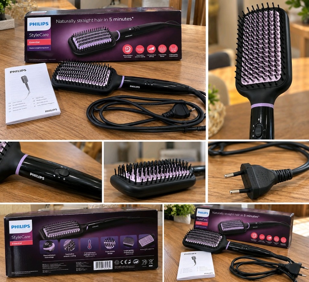 PHILIPS ISITMALI SAÇ DÜZLEŞTIRME FIRÇASI - 2