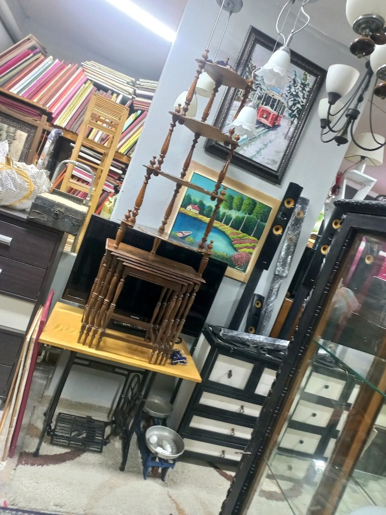 Köşe Sehpa Vintage - 7
