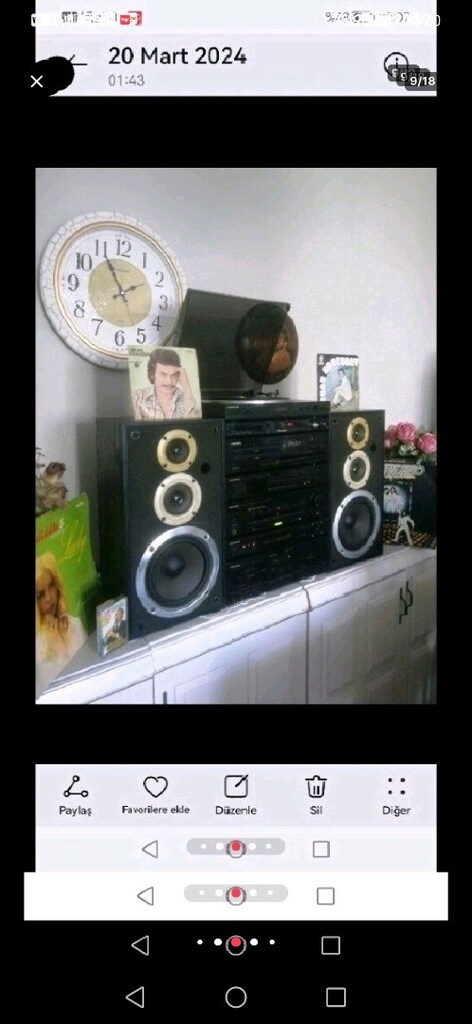 PIONEER MUZIK SETI FULL USBLI DVDLİ AUXLU 240VAT KOLONLAR KUMANDALI. - 13