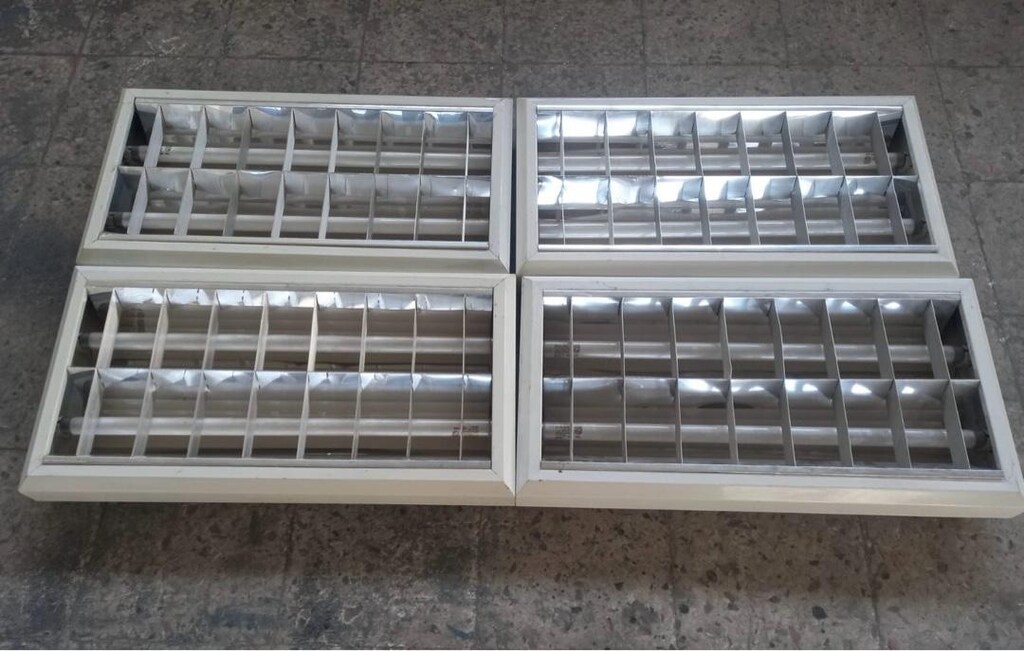 Florasan lamba 60cm çiftli armatür - 2