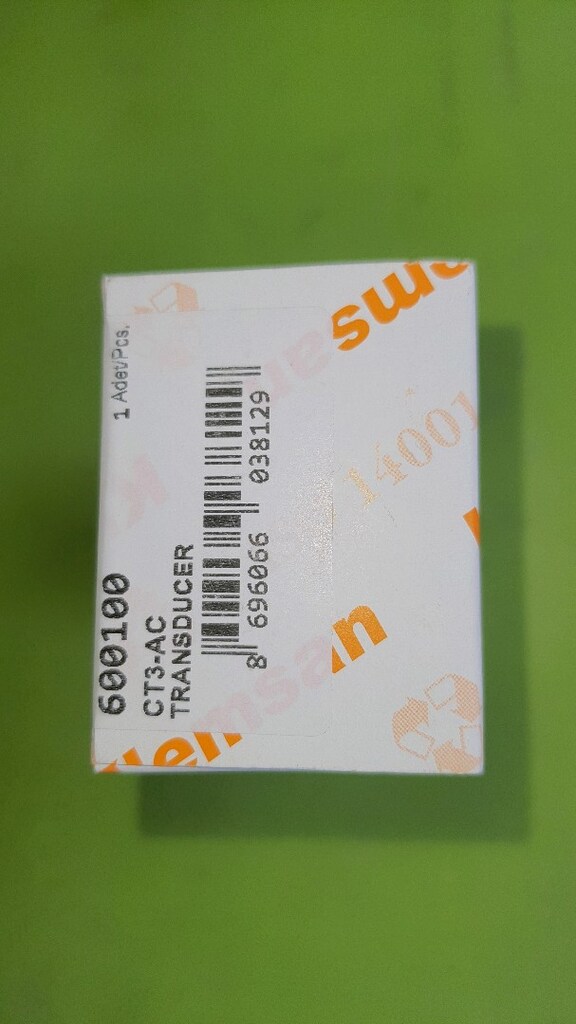 Klemsan 600100-CT3-AC gerçek rms akım trandüseri Sinyal Dönüştürücü - 8