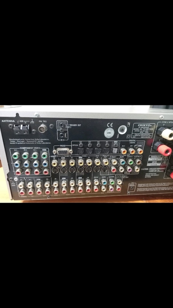 ONKYO TX-SR702E AV RECEIVER AMPLIFIER 7+1 - 7